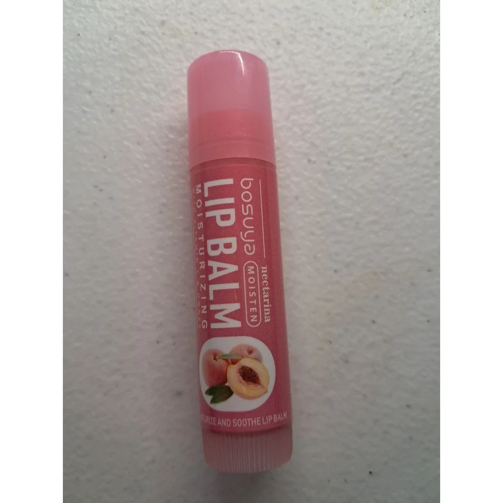Bosuya Moisten Moisturizing Lip Balm Set 6 Pack Fruit‎ Flavors Vitamin E Honey